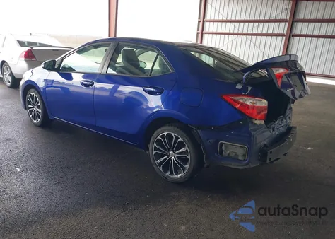 2016 Toyota Corolla S Plus из США, поврежденный, VIN 5YFBURHE9GP500479
